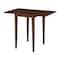 International Concepts Round Small Dropleaf Table, Espresso, 20.6 W, 36 L, 29 in H, Wood, Espresso T581-2236D - alternate 1